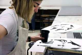 sarah working