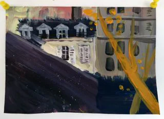 acrylic-painting-paris-scene-6-x-4