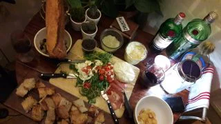 apéro food and drinks