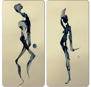 ink drawing
