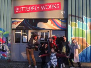 The students from MDES at aSocial Design Studio