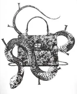 snake-pen-Simran-Kotecha-human-impact-wildlife-artist-of-the-year-2020