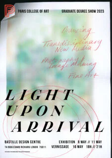 Light Upon Arrival_A3 poster