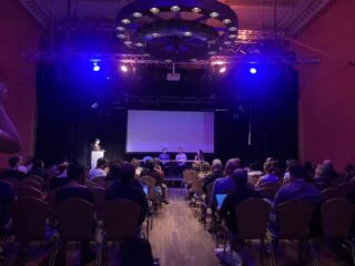 Jérémie Queyras at the xCoAx conference