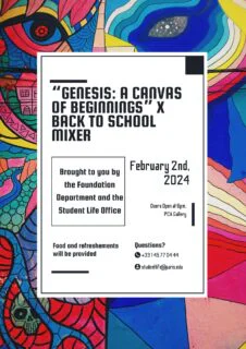 Foundation Exhib x Back to School Mixer