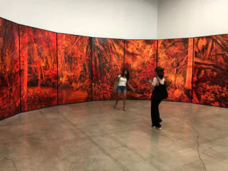 Summer students museum visit