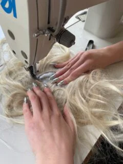 Behind the scene images courtesy of @pariscollegeofart faculty
