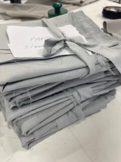Behind the scene images courtesy of @pariscollegeofart faculty