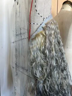 Behind the scene images courtesy of @pariscollegeofart faculty
