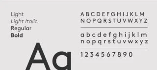 Brown Pro primary font
