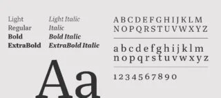 Quinn Text workhorse font